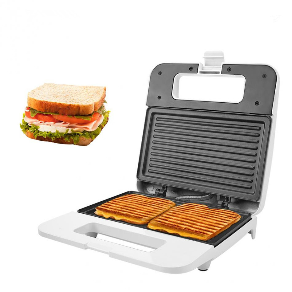 Mini Breakfast Waffles Maker Electric Waffles New Portable Mini Round Non-Stick 2 Slice Grill Sandwich Maker Toaster