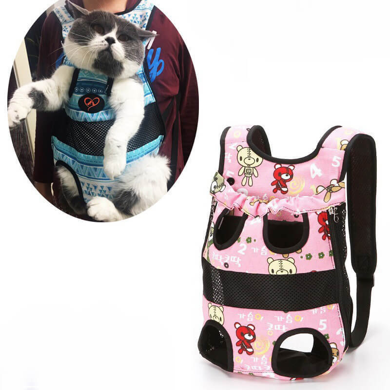 BOTO Best selling pet backpack Thickened back dog go out portable dog backpack warm chest pet cat bag