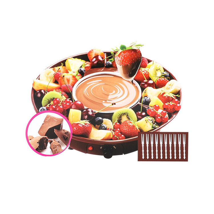 cheapest melting machine heating Stainless Steel 25W mixer machine chocolate fondue pot