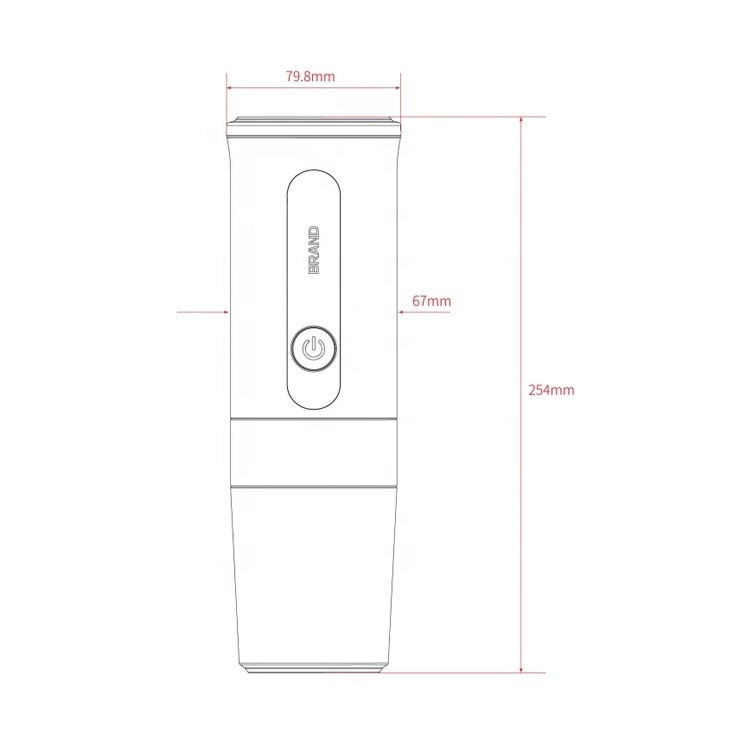 Heating Function Electric Single Cup Electric k cup Capsule Induction Automatic Portable Coffee & Tea Maker