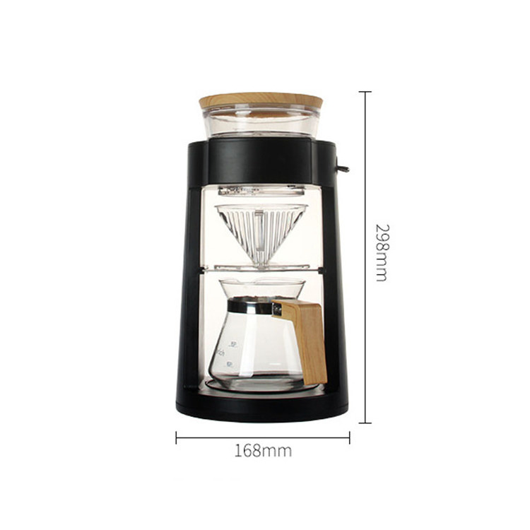 Most popular 350ml automatic plastic electric pour over coffee maker for home office