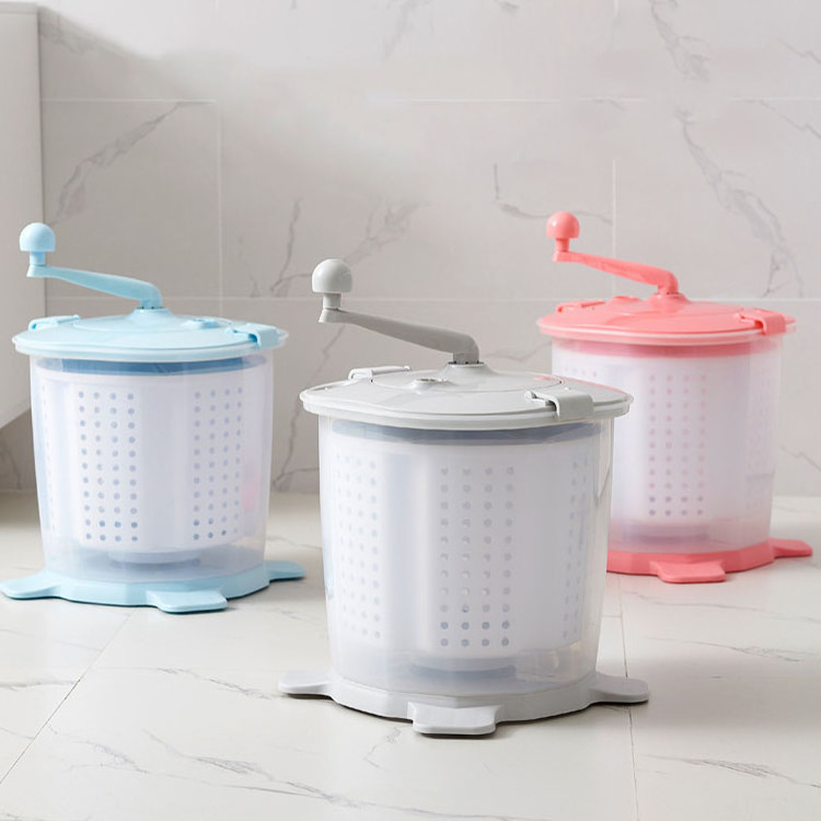 High Capacity Plastic Portable Mini Small Size Hand Manual Washing Machine With Spin Dry Machine