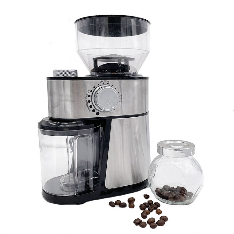 Conical Burr Espresso Bean Portable 200w Stainless Steel koffiemolen molinillo de cafe macinacaffe Electric Coffee Grinder