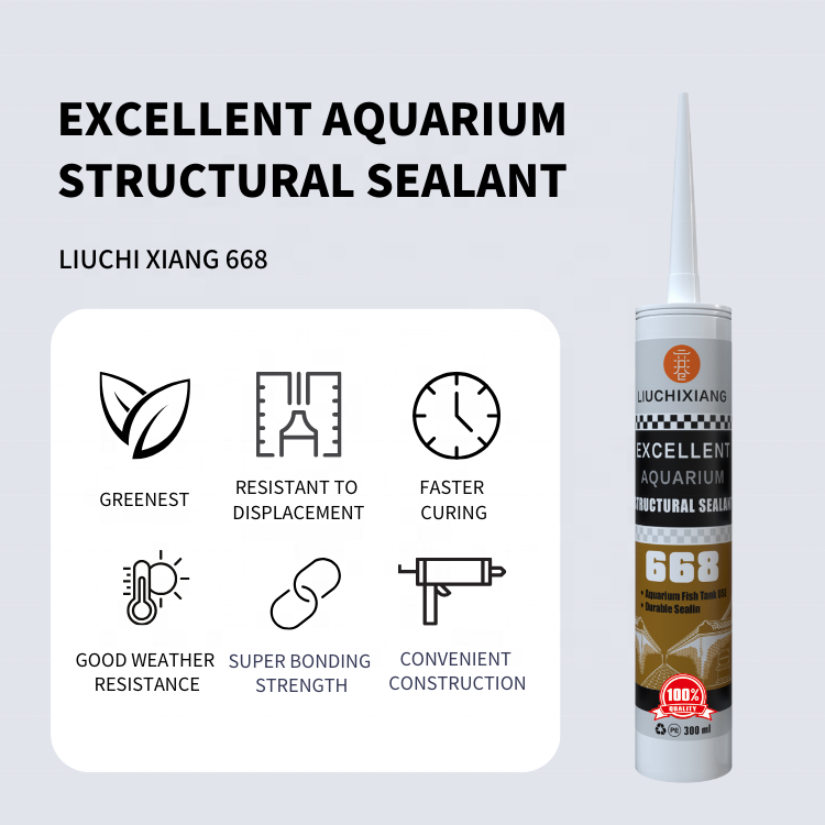 Excellent Adhesive Sealing Acetic Sealant Acidic Glass Glue Silicone Sealants For Aquarium