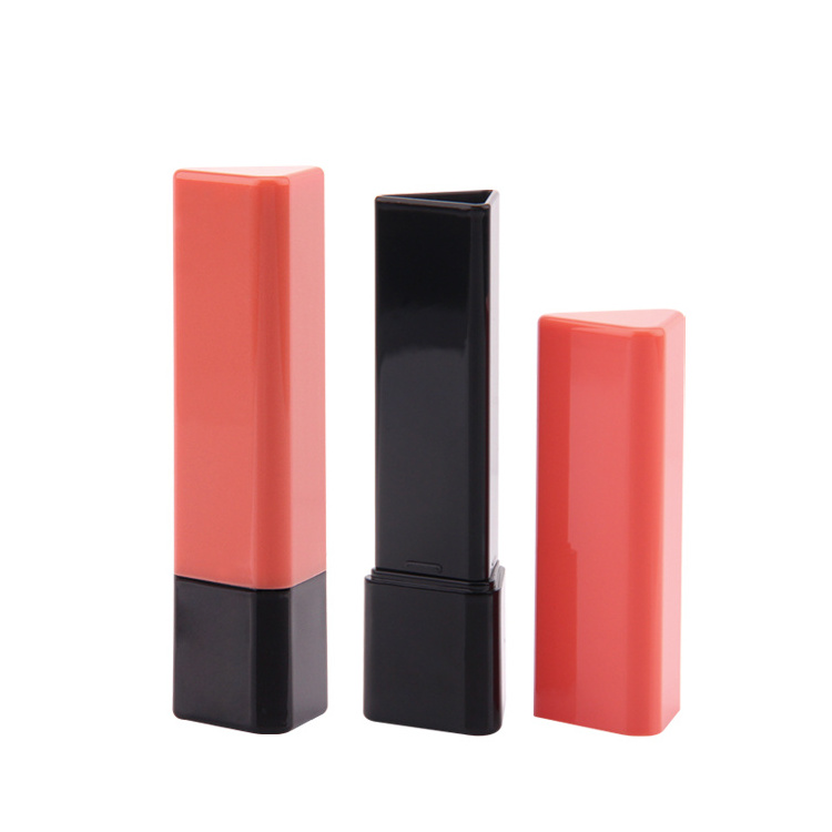 Hot selling velvet matte glitter lipstick container,colorful cosmetics empty refillable lipstick tube