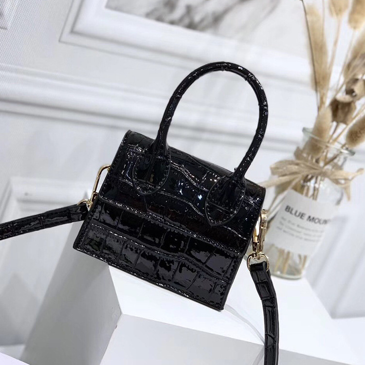 2024 Luxury Mini Women Patent Leather Handbags Ladies Small Shoulder Crossbody Hand Bags Purses and Handbags for Women Bags PU