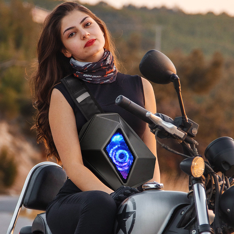 led motorcycle backpack eyes led knight backpack crelander black led knight backpack