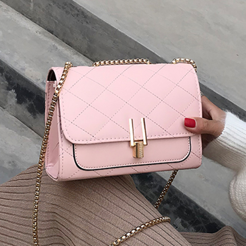 Women's Handbags Leather Crossbody Bag PU Shoulder Bags Hand Bag 2024 New for Women Arrival Pure Color Candy Fashion Handbags