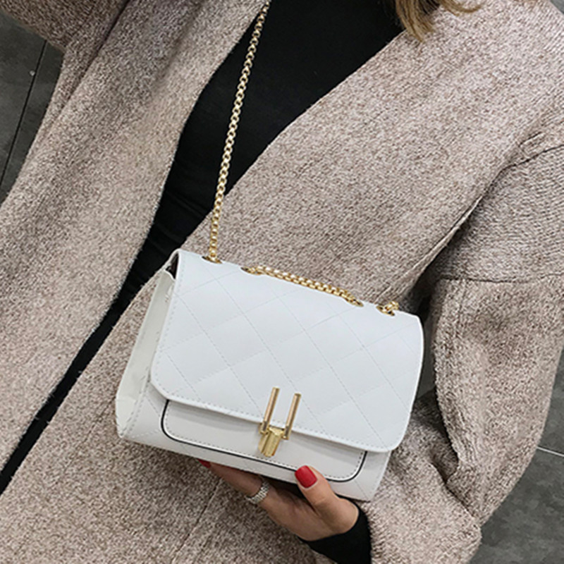 Women's Handbags Leather Crossbody Bag PU Shoulder Bags Hand Bag 2024 New for Women Arrival Pure Color Candy Fashion Handbags