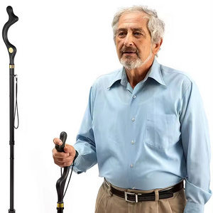 Wholesale High Quality Adjustable Walking Sticks Lead The Industry Hiking Stick With Light for Men & Women