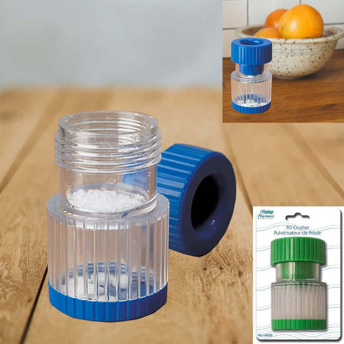 Multifunctional Pill Masher and Container