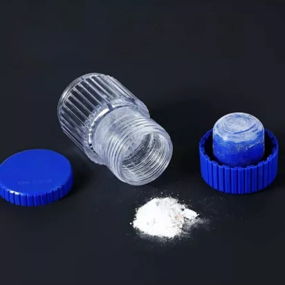 2 In 1 Portable Pill Case Medicine Splitter and Grinder Pill Crusher