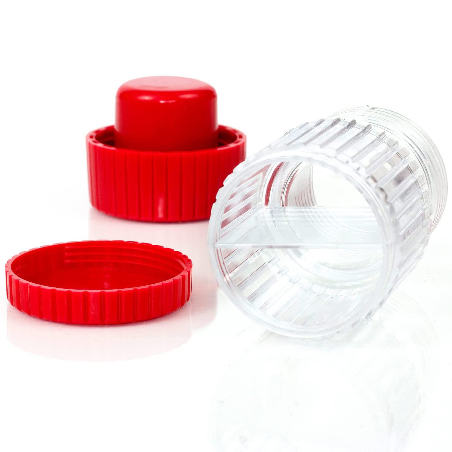 Household Multifunctional Cutter Plastic Portable Pill Crusher Grinder With Tablet Storage