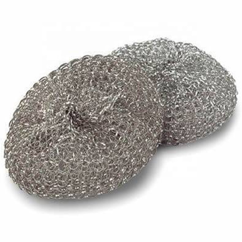 Bofan High Quality Stainless Steel Sponges Scrubbers Cleaning Ball Utensil Scrubber Density Metal Scrubber Scouring Pads