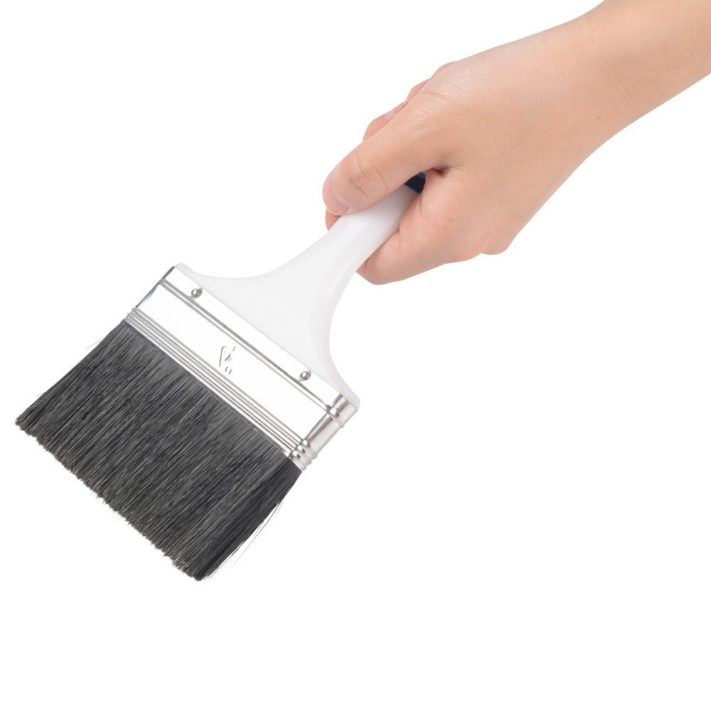 Flat Paint Brush Paint A Wall Natural Bristle Brush Flat Paint Brush With Soft Hair And Wooden Handle