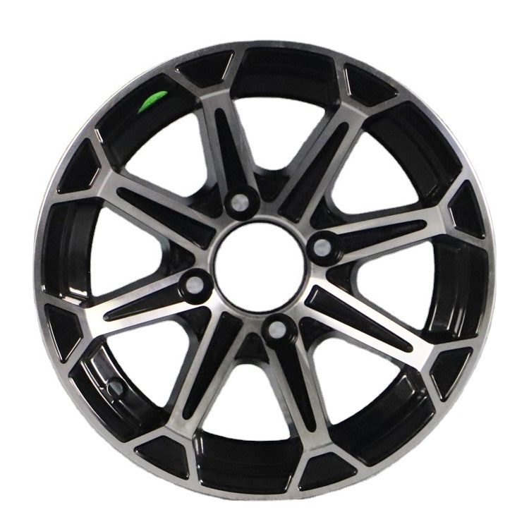 Black customized wheel 12 inch ATV accessories 12