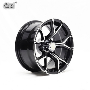 BORSKE Custom ATV Part Golf Cart Passenger Car Off Road Wheels 14"*7" Inch Aluminium Alloy ATV Wheel Rim