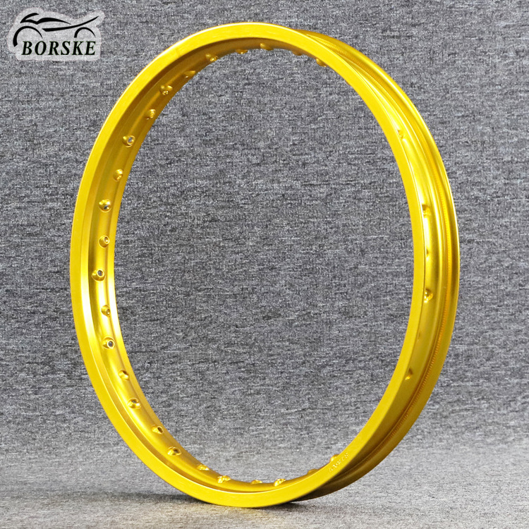 Borske Factory Motorcycle Alloy Rim 21 inch Rims Gold WM-1.85 Motorcycle Rim