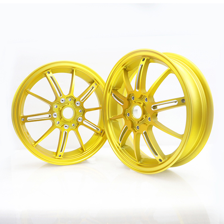 low price clearance sale Casting motorcycle wheels 3.0x12 inch CNC aluminum alloy wheels scooter rim for Vespa GTS 300CC