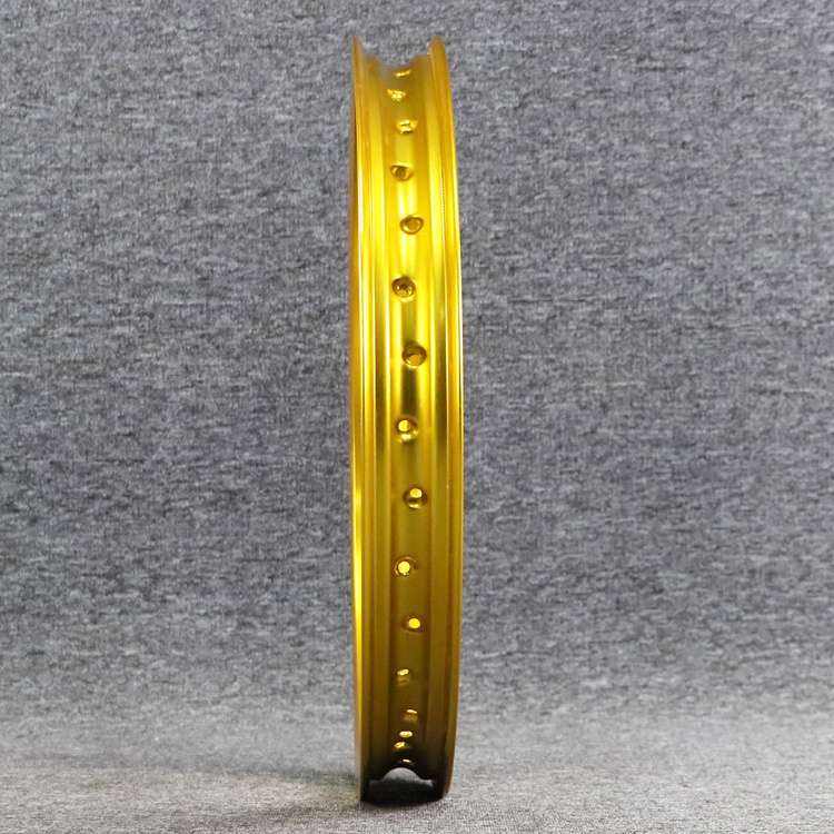 Borske Factory Motorcycle Alloy Rim 21 inch Rims Gold WM-1.85 Motorcycle Rim