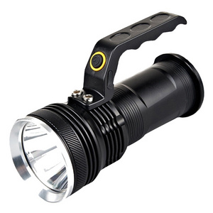 300 Lumen IPX4 Waterproof Powerful 18650 Rechargeable USB Battery LED Linterna Search Light Spotlight Flashlights