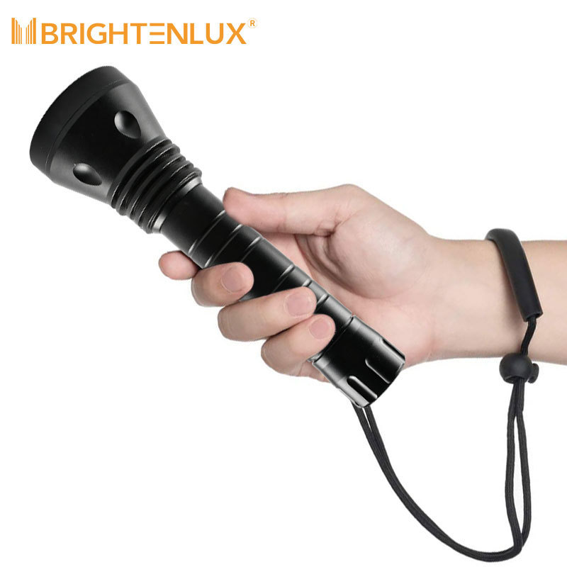 Brightenlux Custom XHP70 800 Lumen 800M Waterproof High Power Underwater LED P50 Scuba Diving Flashlight For Diving