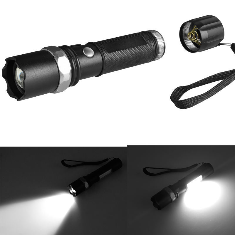 Super bright USB Waterproof Polizei Swat Zoomable 1000 Meter Leuchtweite Led Taschenlampe Flashlight Rechargeable