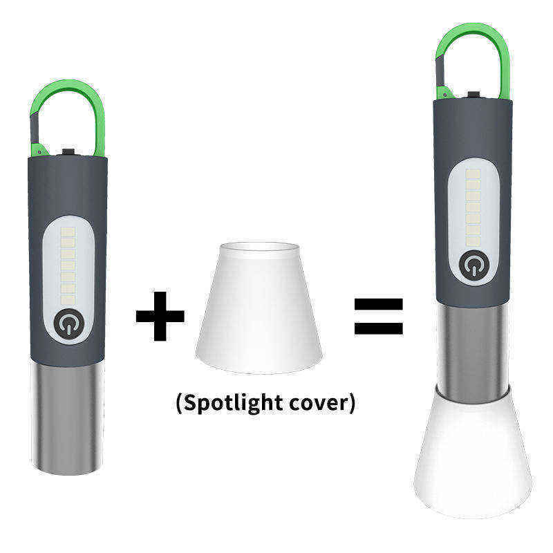 Factory Portable mini Camping Lamp Emergency Flashlight Light USB Rechargeable small Led Hanging Camping Light Lantern Outdoor