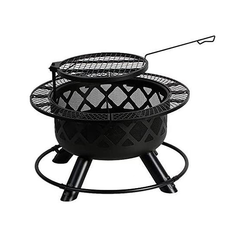 Outdoor/Camping/Garden Campfire Pop-Up Fire Pit Wood Burning BBQ Grill for Outdoor Activities