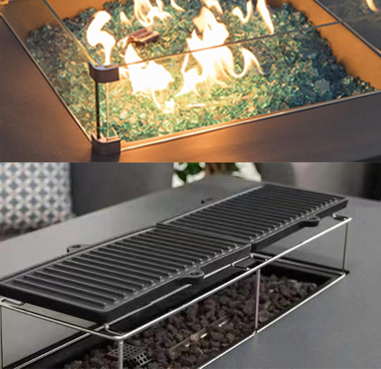 Tabletop Fire Pit | Indoor Outdoor Fireplace - Portable Mini Personal Fireplace for smokeless fire pits