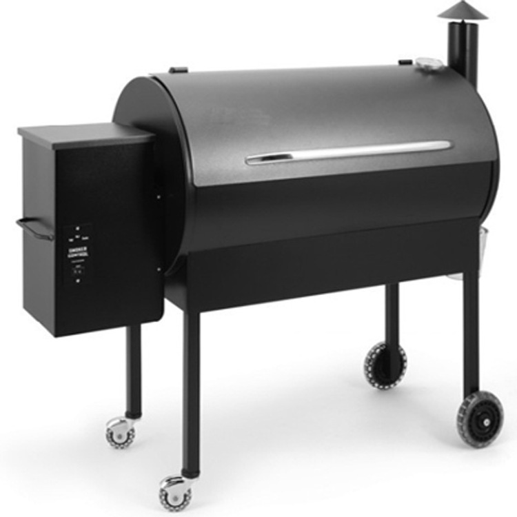 Outdoor Portable Party Stainless steel bbq smokers Large Wood pellet Grill bbq