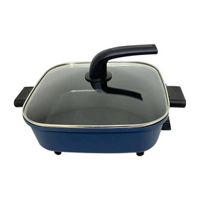 Tilting Bratt triple  electric frying pan temperature control skillet for  korean bbq grill pan