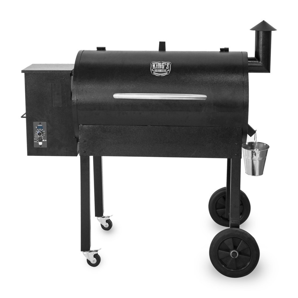 Outdoor Portable Party Stainless steel bbq smokers Large Wood pellet Grill bbq