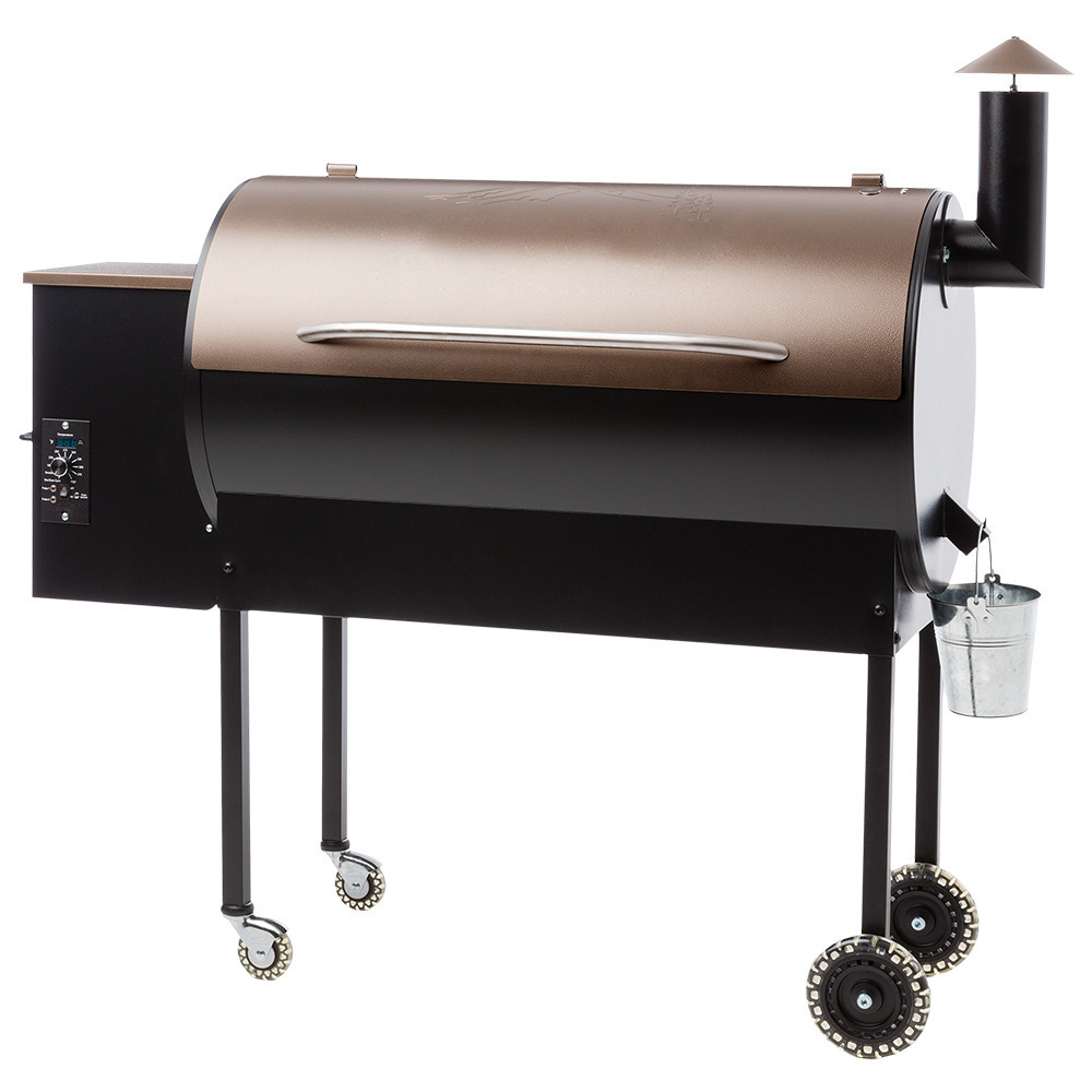 Outdoor Portable Party Stainless steel bbq smokers Large Wood pellet Grill bbq