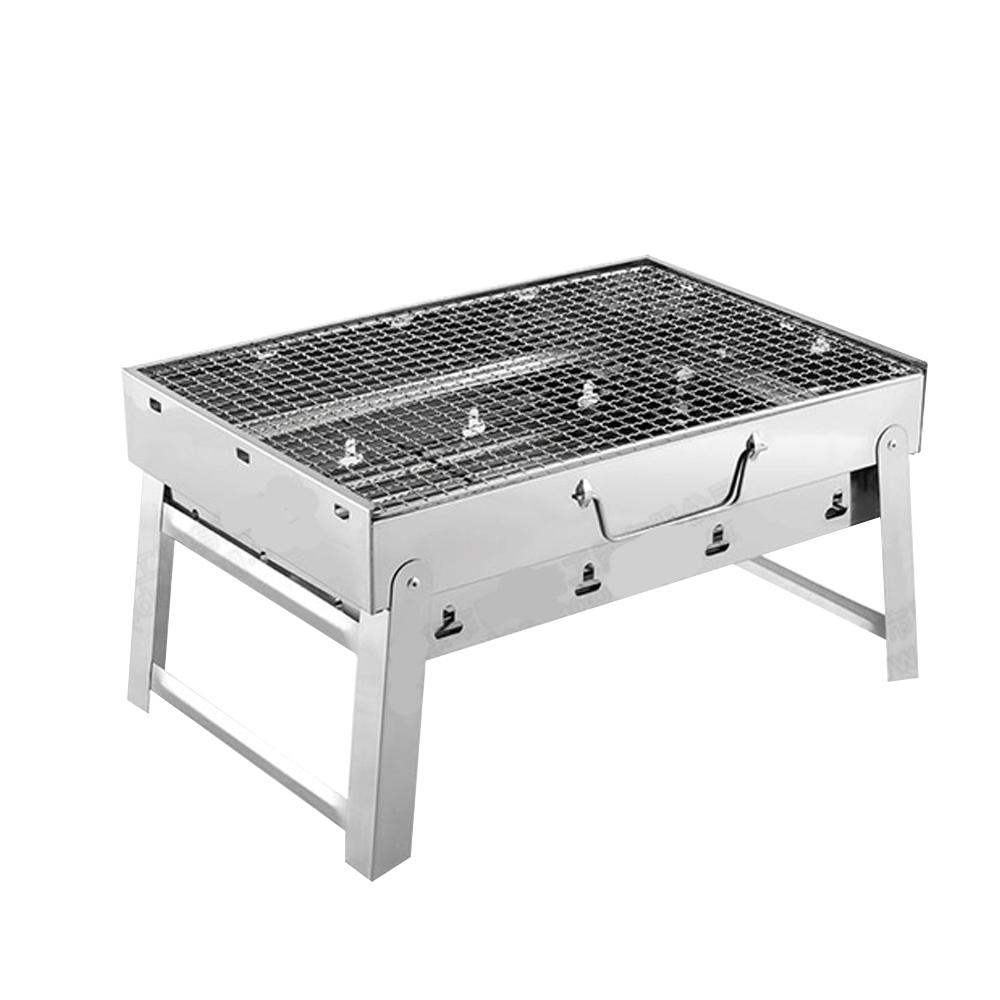 Outdoor camp Stainless Steel barbecue yakitori Charcoal bbq grill foldable