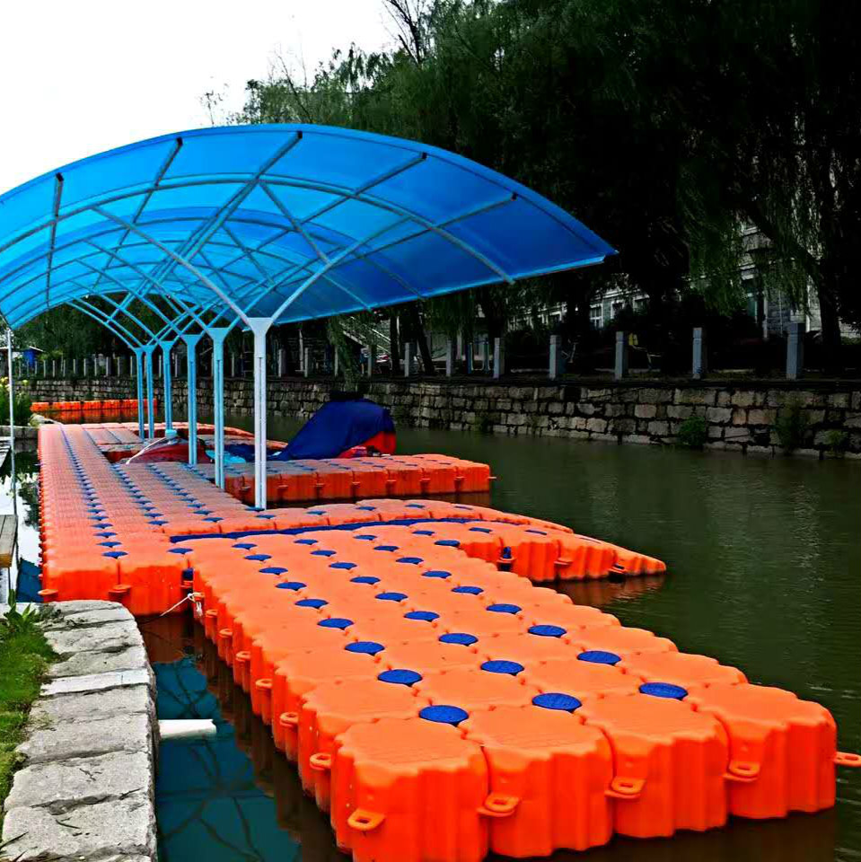 Floating platform floating tube floating dock  pontoon fishing platform farming  plastic water plank floating pontoon