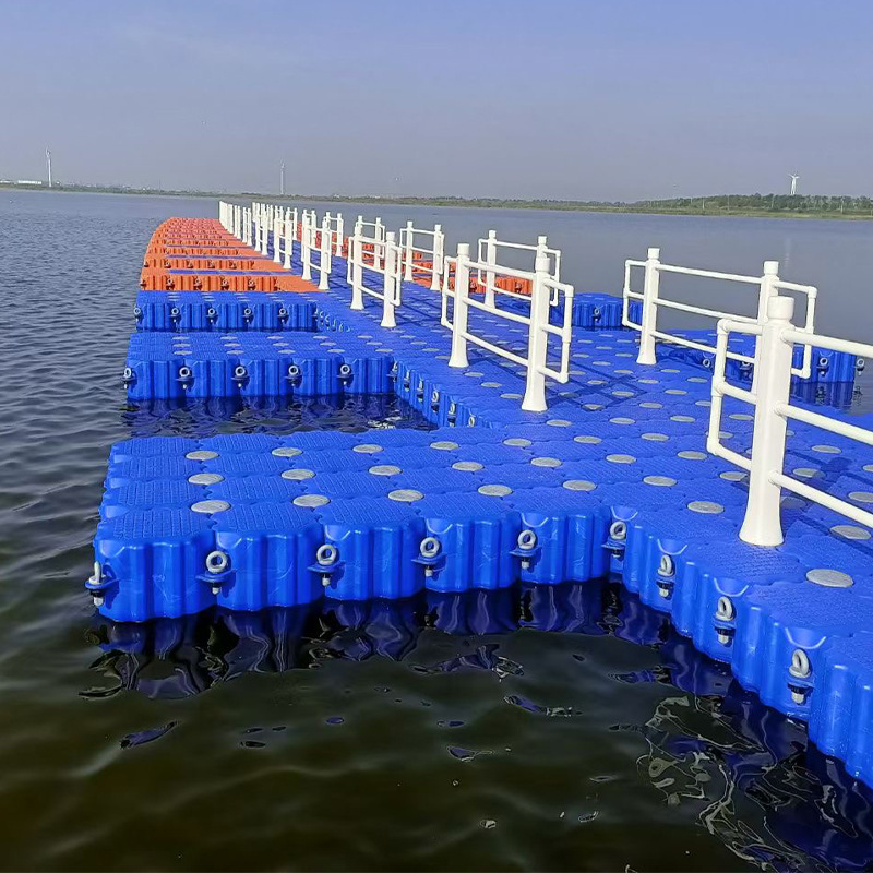 Floating platform floating tube floating dock  pontoon fishing platform farming  plastic water plank floating pontoon