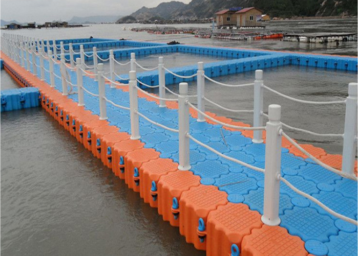 Good bearing capacity  Floating pontoon dock platform/ floating pontoon bridge block/floating cube