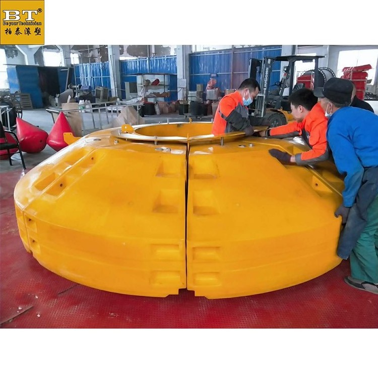 Mooring Buoy Marine Offshore Steel Customized Navigation HDPE Long Lasting ISO Standard ISO9001:2015 UV Resistant Soonest Hinge