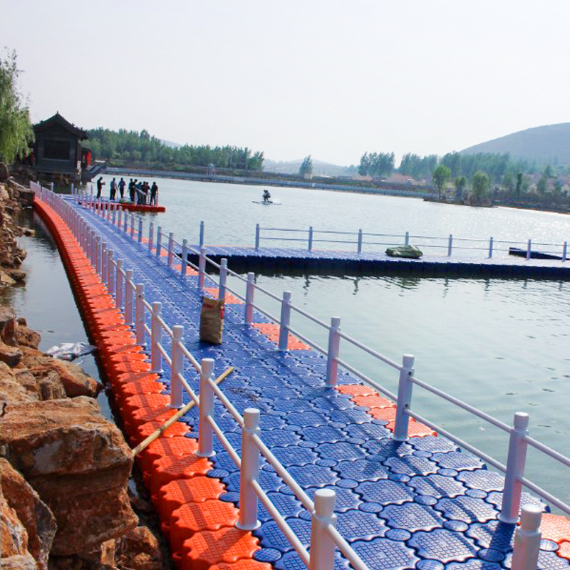 Floating platform floating tube floating dock  pontoon fishing platform farming  plastic water plank floating pontoon