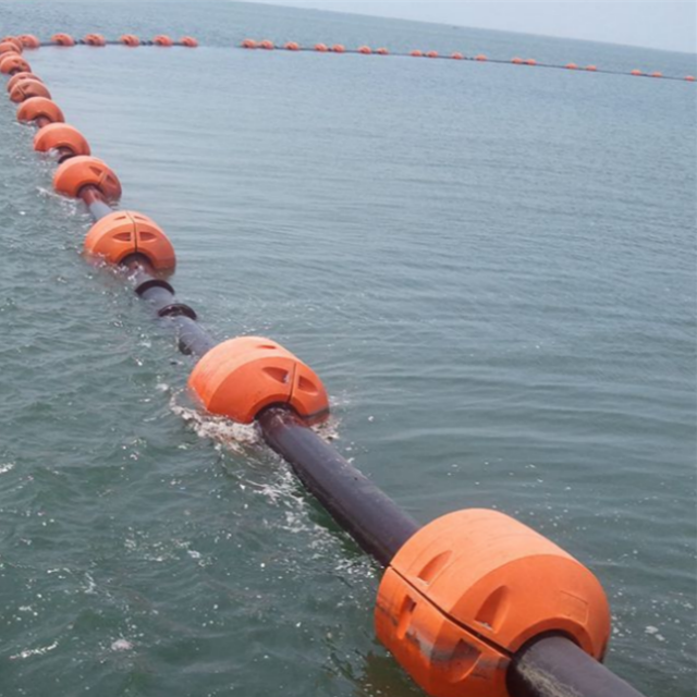 foam filled pontoon floating pier pontoon hdpe pipe floater buoys marine