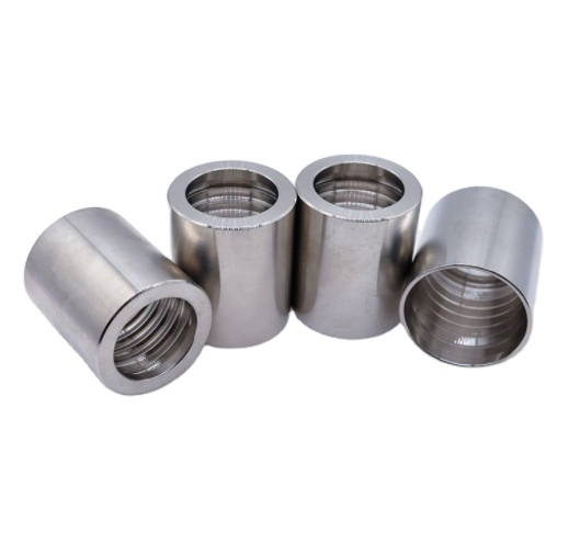 High Quality carbon Steel Hydraulic Hose Ferrule Hydraulic Pipe Fittings crimp couplings