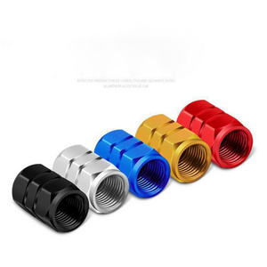 BZ-090 Custom high quality Aluminum Car Tire Valve Caps Tyre Valve Stem Cover Air Dust Cap For Cars Motor Wheel