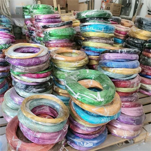 BZ-098 Customized processing colorful Aluminum Soft Diy Craft Bonsai Wire Aluminium Bonsai Wire, Bonsai Wire Aluminium