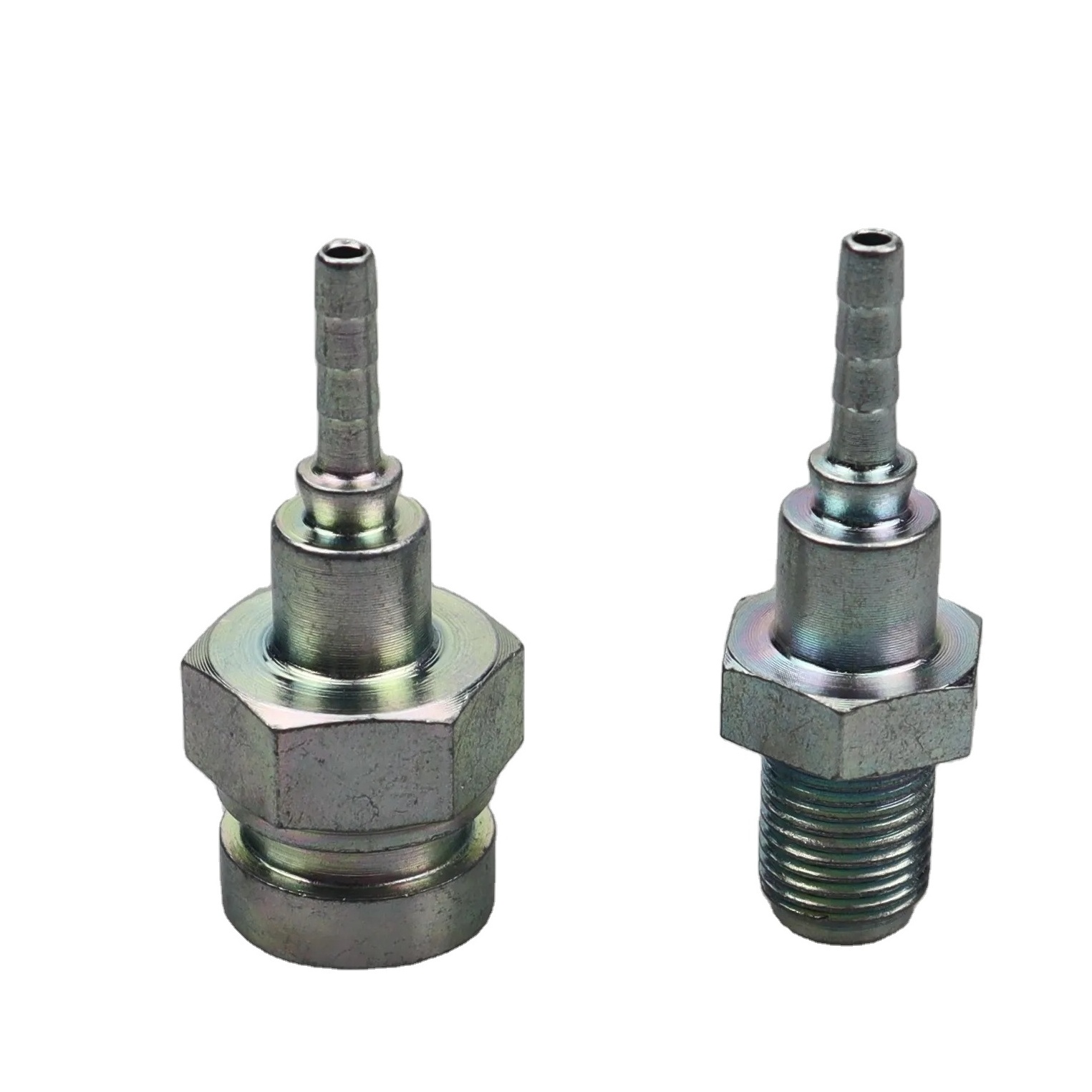 BZ-332 stainless steel convex crimp female metric M10*1,M10*1.25,M10*1.5 brake hose end fitting with crimp sleeve