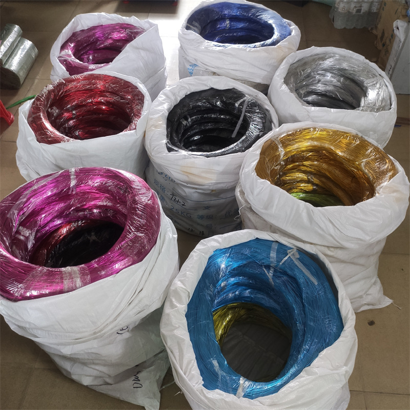 BZ-098 Customized processing colorful Aluminum Soft Diy Craft Bonsai Wire Aluminium Bonsai Wire, Bonsai Wire Aluminium