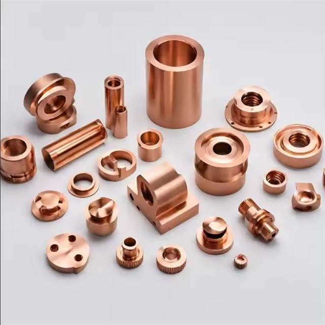 BZ-938 Chinese Manufacturer CNC Machining Parts Custom Brass Flanged Sleeve Bearings Bushing CNC Bronze