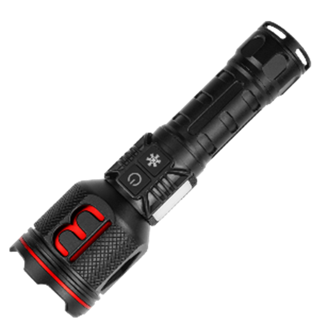 15W High Quality Zoomable Multifunctional Rechargeable LED Flashlight for Emergency