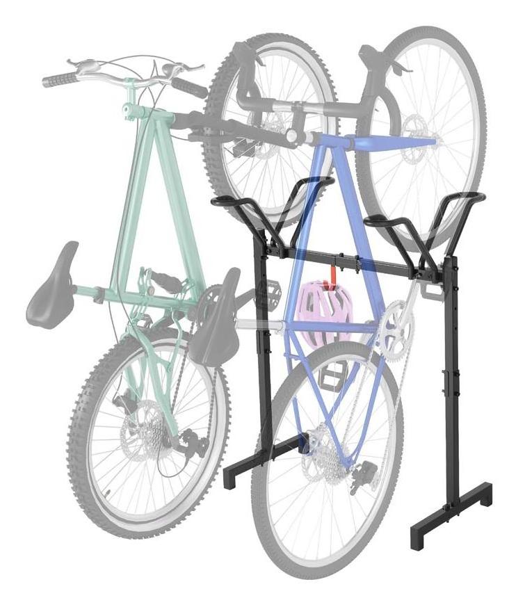 Garage Bike Rack Storage Organizer 2 Bike Floor Parking Stand For Garage Organizer Bicycle Storage Rack For Garage