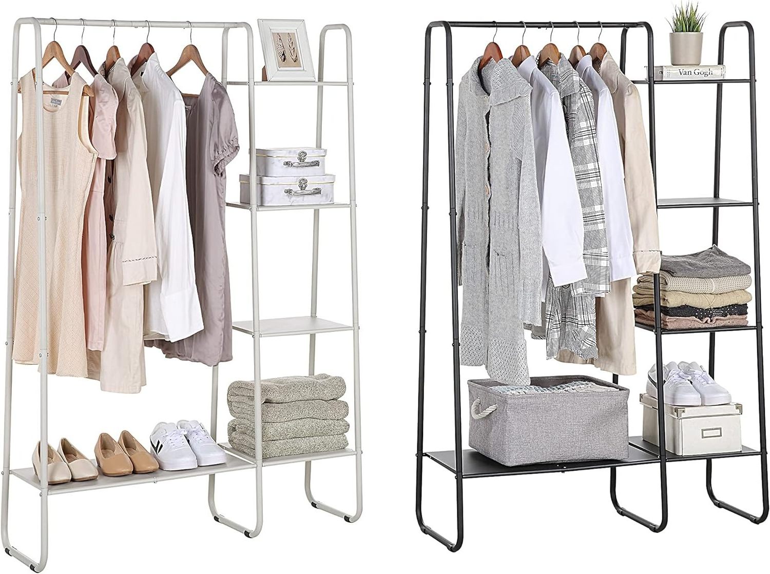 Best Sellers Modern Home Clothes Hanger Rack Metal Garment Rack Foldable Standing Pole System Coat Rack With Pallet